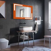 Miroir orange