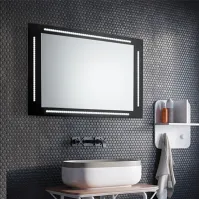 miroir bords colorés