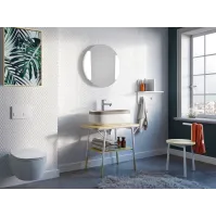 Miroir cylindrique LED