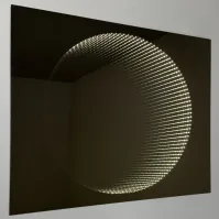 Miroir 3D effet monde