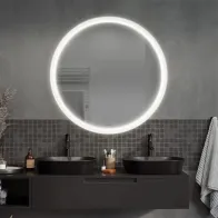 Miroir rond à LED