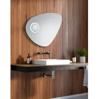 Glace miroir forme goutte