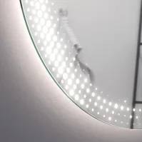 Miroir rond tourbillon