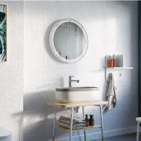 Miroir moderne LED Cassiopeia - confort et qualité supérieure