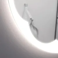 Miroir cylindrique Fleur de salon