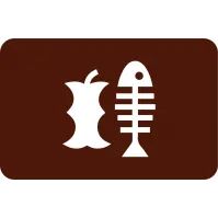 Adhésif déchets organiques