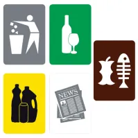 Autocollant tri sélectif