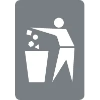 Autocollant autres déchets