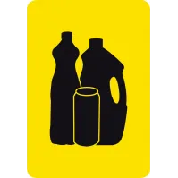 Autocollant plastique