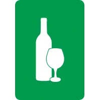 Autocollant pour poubelle verre