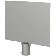 Panneau support affichage pour support sac poubelle