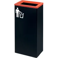 Adhésif Symbole Blanc Mat pour Recyclage des Déchets