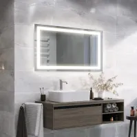 Miroir LED Contour avec Protection Anti-Corrosion