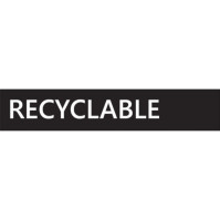 Adhésif tri sélectif blanc recyclable