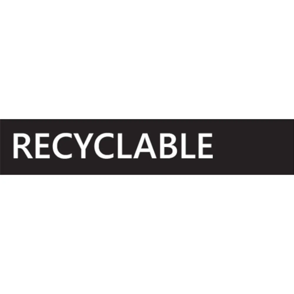 Adhésif tri sélectif blanc recyclable