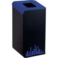 Borne tri sélectif Rubi EVO 80 L: poubelle pour restauration rapide. Idéale pour trier les déchets et faciliter leur recyclage.