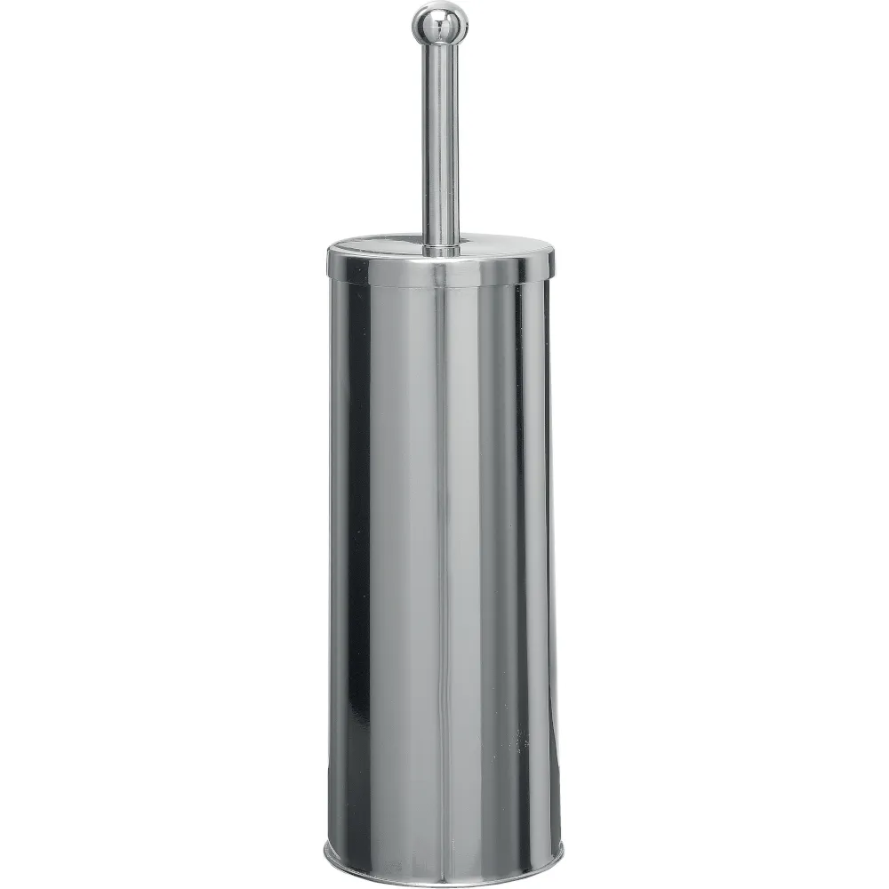 Porte-balayette à poser inox pour WC de chambre d'hôtel: pratique et durable.
