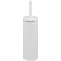 Porte-balayette à poser acier peint pour WC de chambre d'hôtel: pratique et robuste