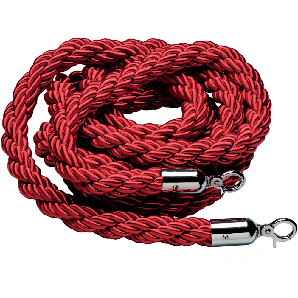Corde de balisage bordeaux au mètre