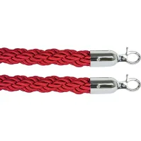 Cordon bordeaux [inox ME106995 ou dorés ME106994] vendu par mètre. Un produit élégant et durable pour tous vos projets.