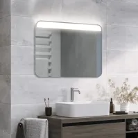 Miroir coins arrondis LED : un produit élégant et pratique pour votre intérieur