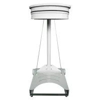 Support sac-poubelle mobile Le texte doit utiliser le mot clef roulettes blanches anti-trace