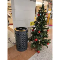 Poubelle urbaine 2 sacs