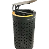 Poubelle double flux