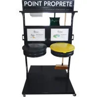 îlot de propreté modulable prêt à l'emploi