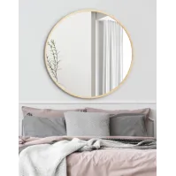 miroir rond scandinave idéal pour salon et chambres
