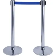 poteau stable lesté inox balisage sangle double usage