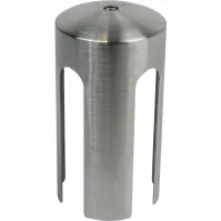 interface d'adaptateur inox pour fixer les panneaux de balisage