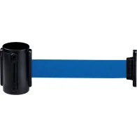 sangle murale de balisage noir pour guidage de foule