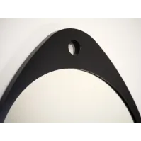 miroir oslo black parfait pour décor salon ou chambre