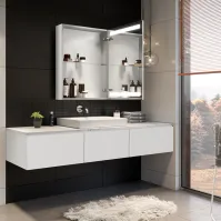 pourquoi commander une armoire avec miroir led spacieuse