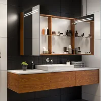 armoire salle de bains sur mesure dimensions personnalisées