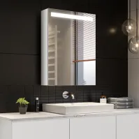 armoire miroir led sur mesure avec large choix de matériaux