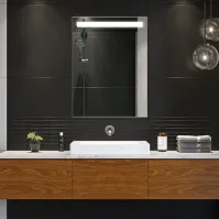 armoire miroir led sur mesure dimensions jusqu'à 180x180 cm