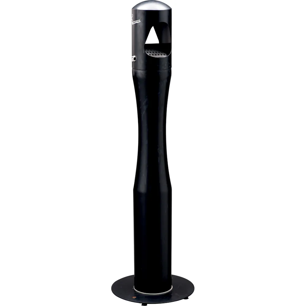 Cendrier colonne sur pied