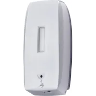 Distributeurs automatiques pour savon et gel désinfectant.