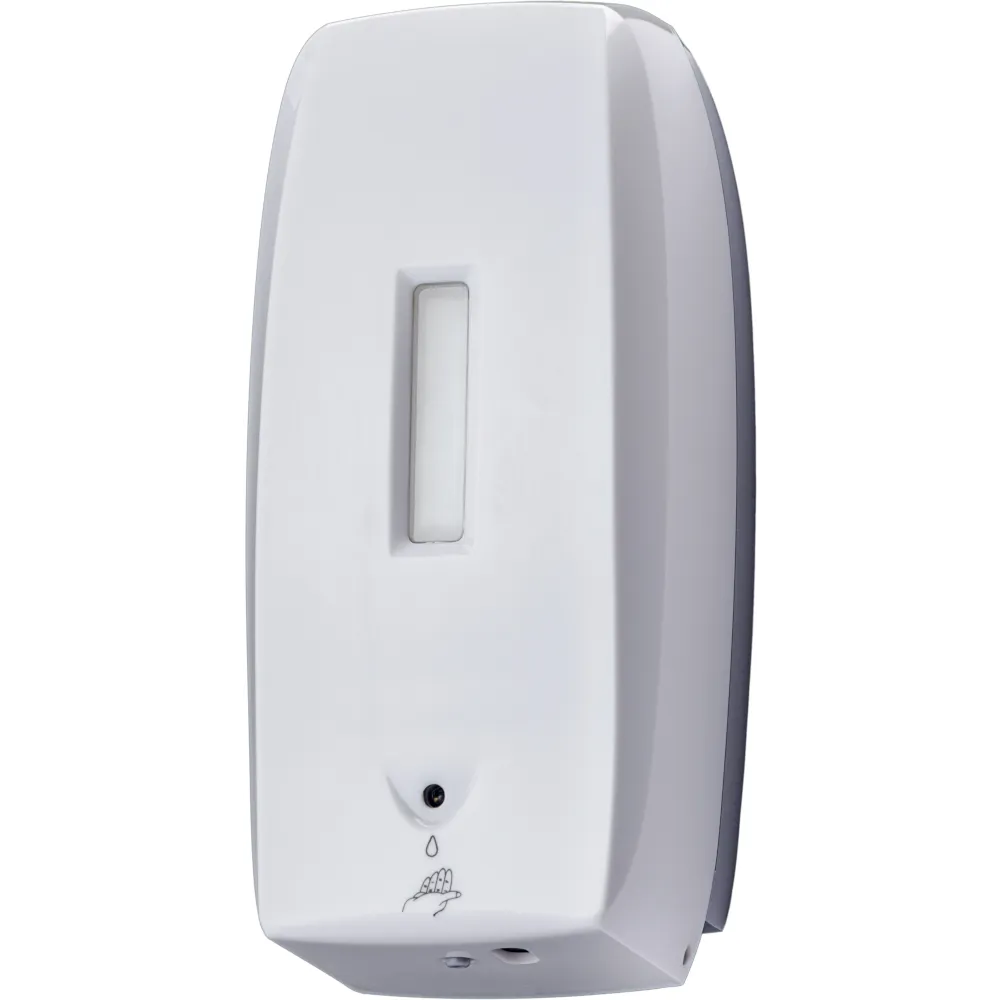 Distributeurs automatiques pour savon et gel désinfectant.