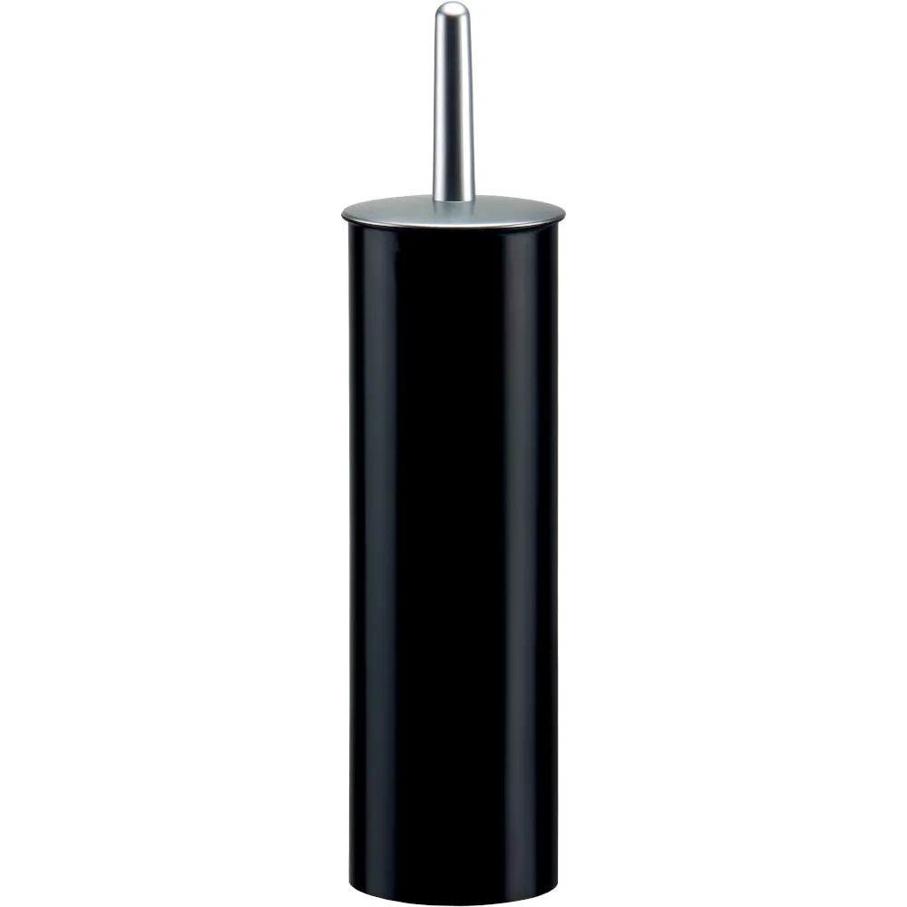 Support balai plastique noir