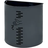 Corbeille murale extérieure compacte et élégante