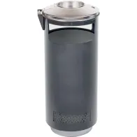 Poubelle de parc à fermeture sécurisée