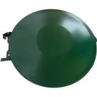 Couvercle vert durable pour gestion déchets efficace