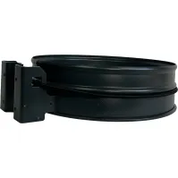 Couronne acier gris manganèse résistante et modulable