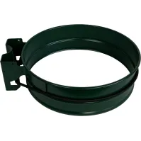 Support sac-poubelle avec couronne verte stable et pratique