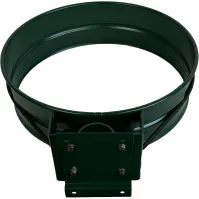 Support mural sac-poubelle vert