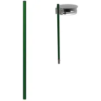 Support sac poubelle vert