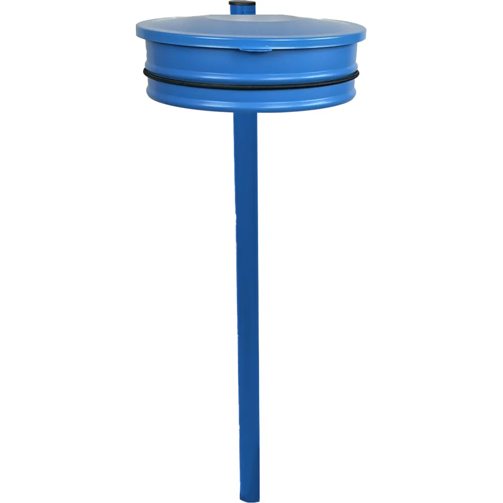 Support sac-poubelle couvercle